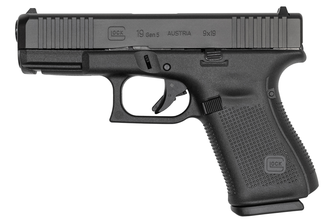 19 Gen5 9mm 10-Round Pistol with Front Slide Serrations