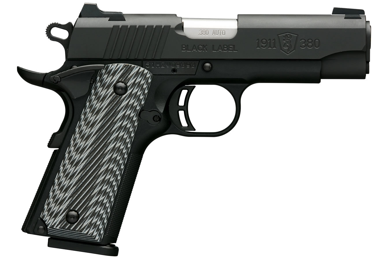 1911-380 Black Label Pro Compact 380 ACP with 3-Dot Sights