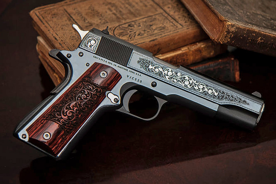 1911 45 ACP Gustave Young Engraver Series Special Edition Pistol