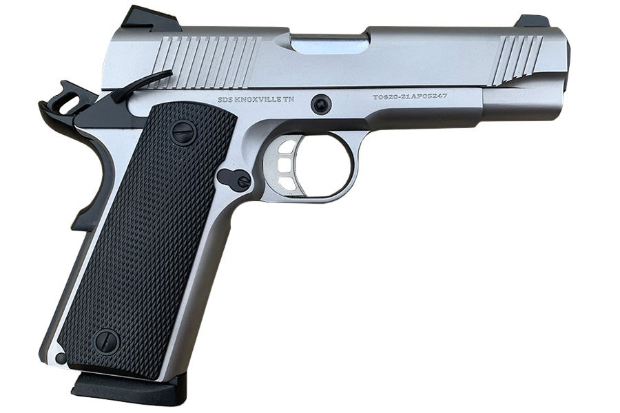 1911 Duty 45 ACP Pistol with 5 Inch Barrel and Stainless Steel Finish