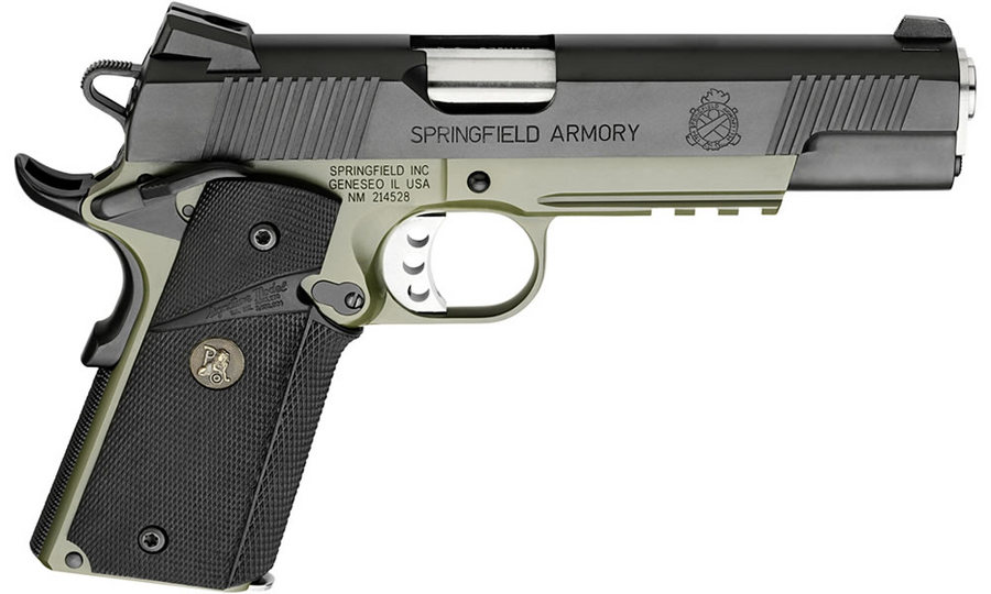 1911 Loaded MC Operator 45ACP OD Green Armory Kote