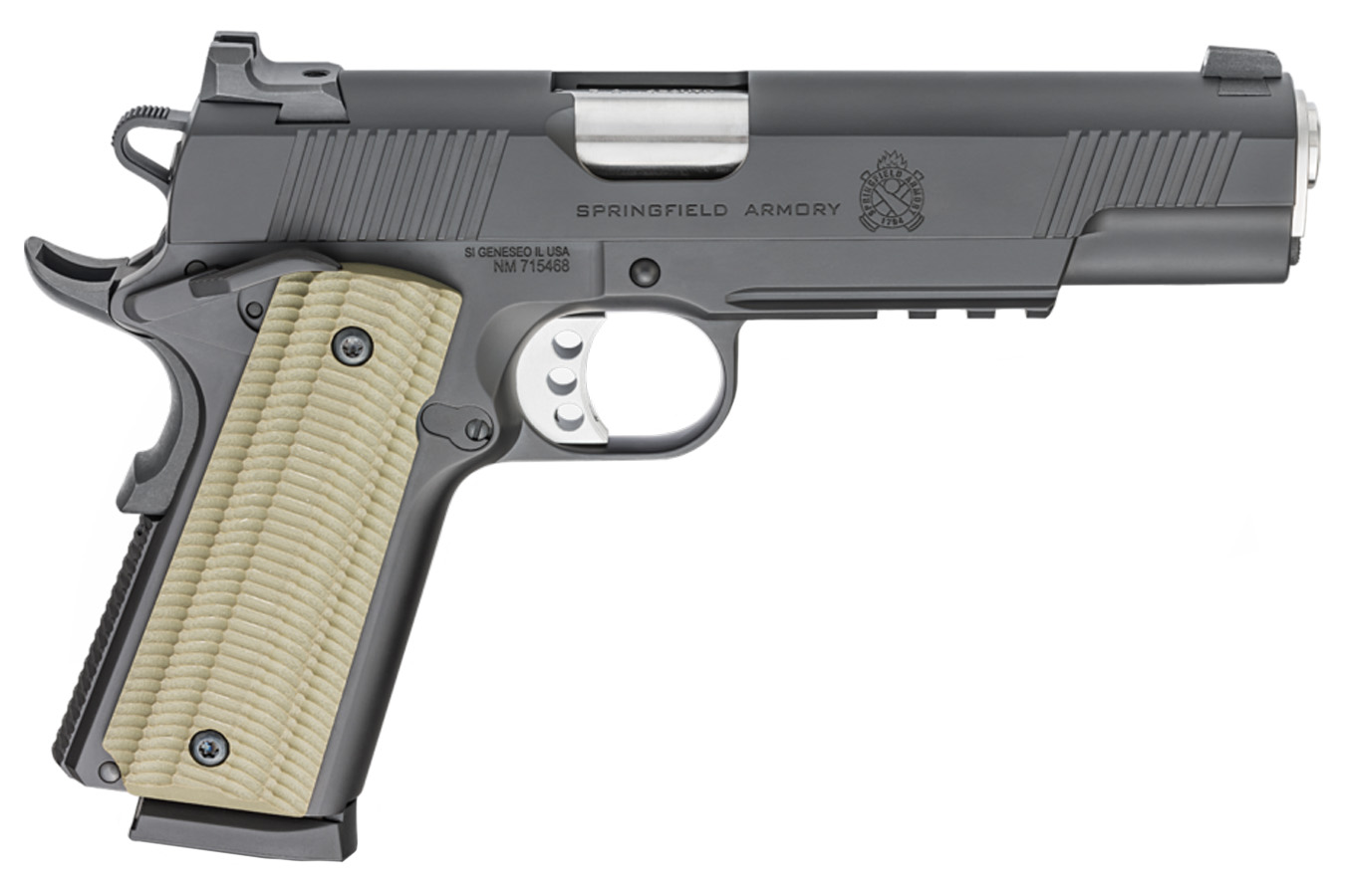 1911 Operator 45 ACP Pistol with Black Cerakote Finish and 5 Inch Barrel