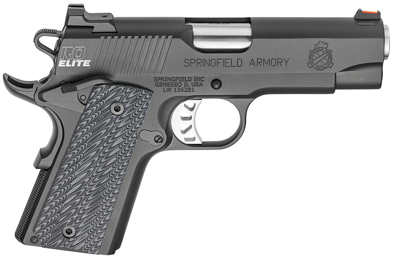 1911 Range Officer Elite Compact 9mm with 2 Magazines and Range Bag