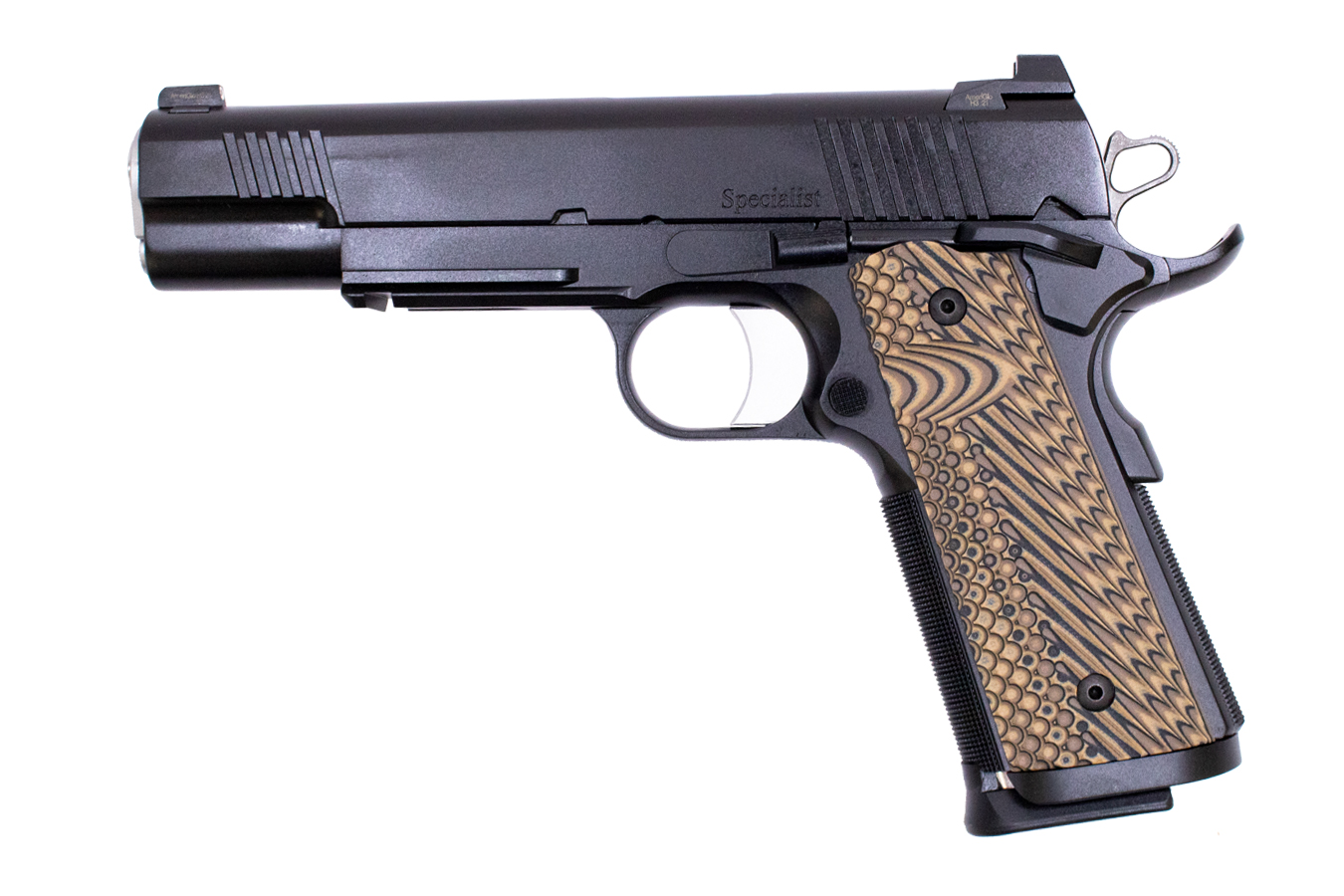 1911 Specialist Black 9mm Pistol