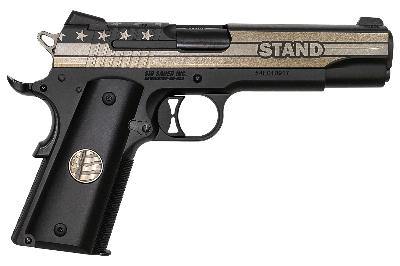 1911 Stand 45 ACP Pistol with Night Sights