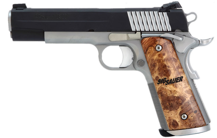 1911 STX 45 ACP 2-Tone Centerfire Pistol with Night Sights