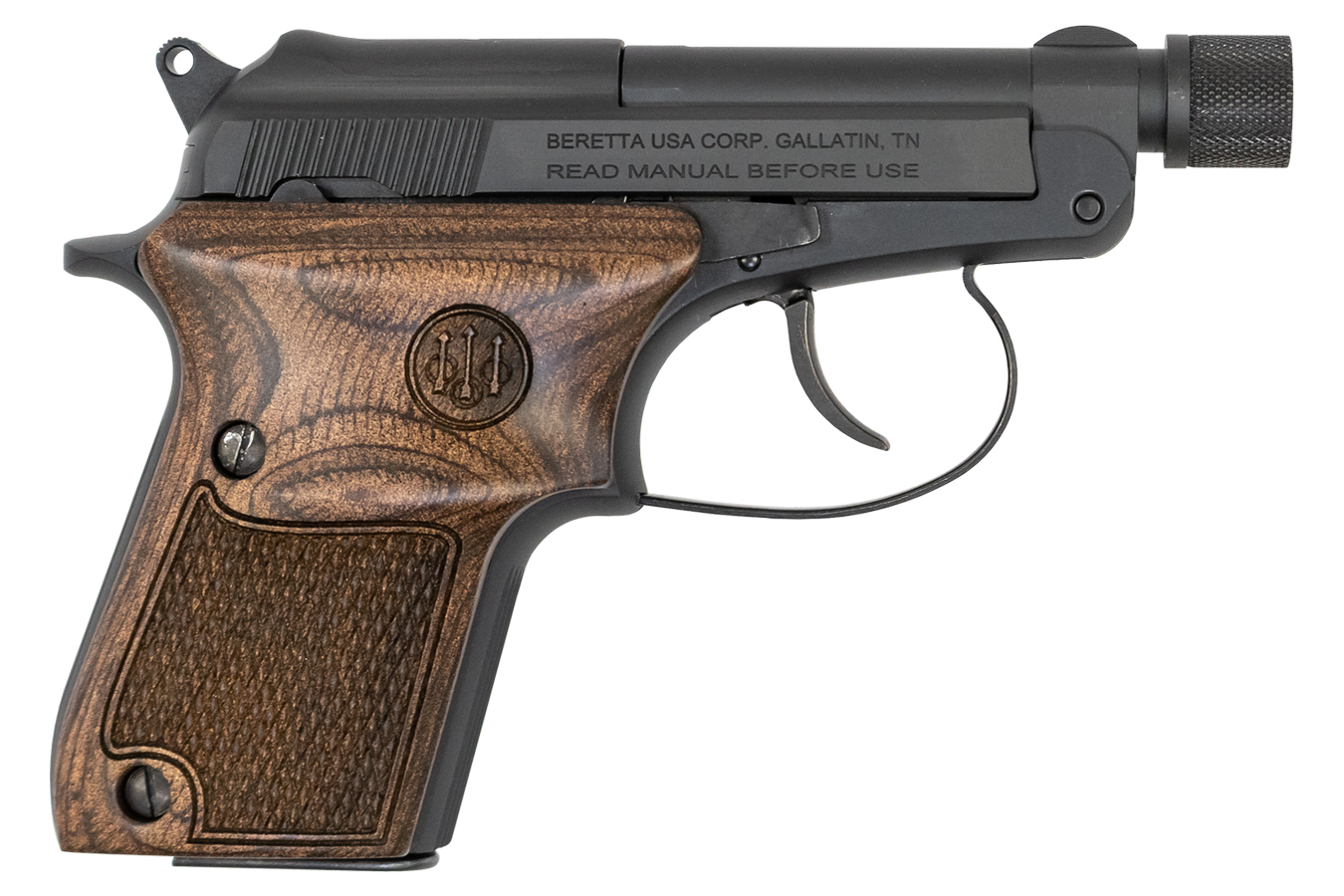 21A Bobcat Covert 22LR Pistol with Wood Grips and Threaded Barrel