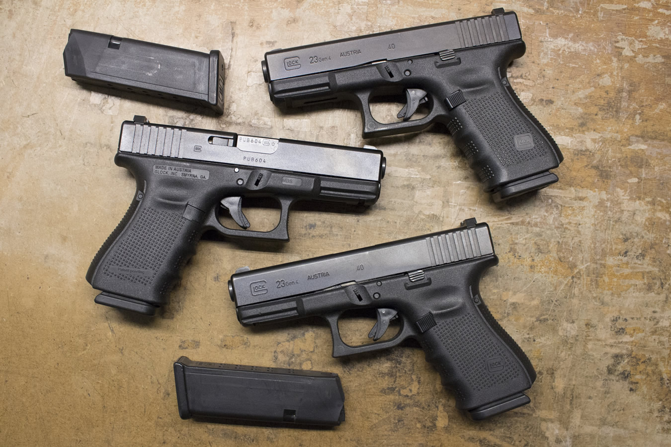 23 Gen4 40 S&W Police Trades (Very Good Condition)