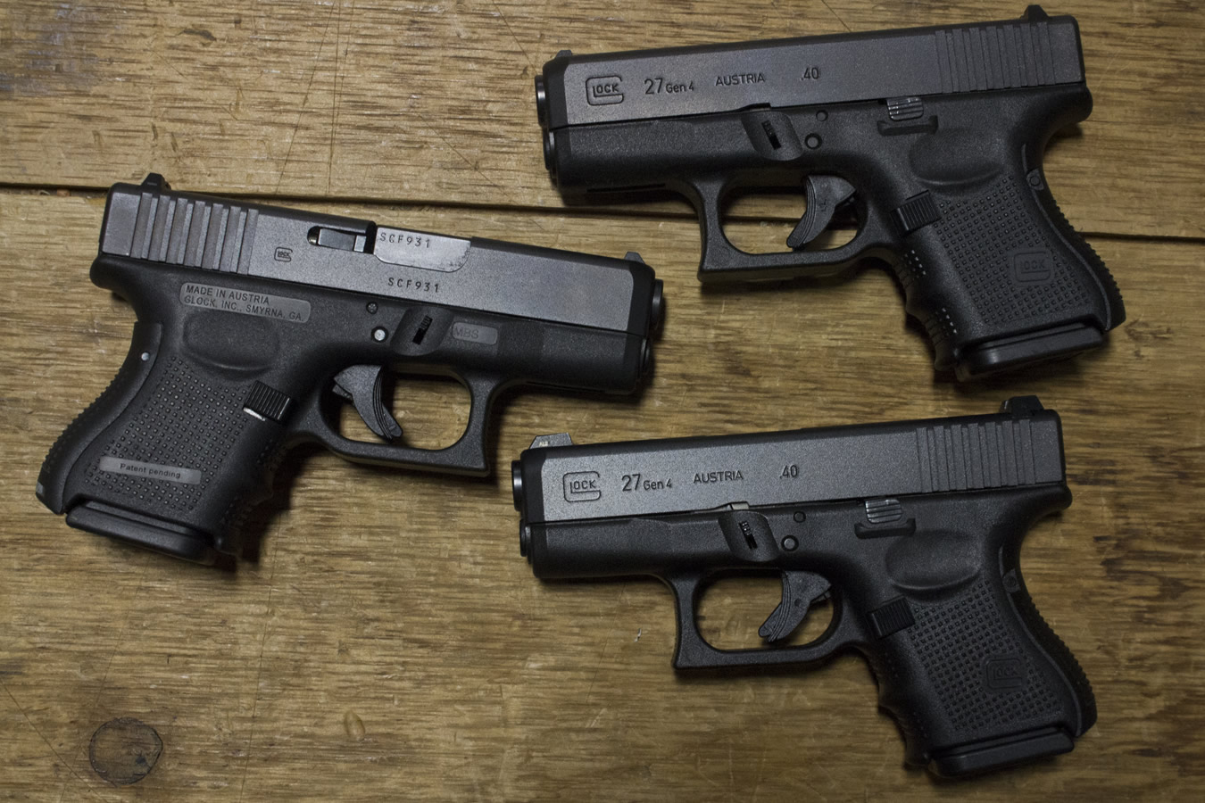 27 Gen4 40 S&W Police Trade-ins (Very Good Condition)