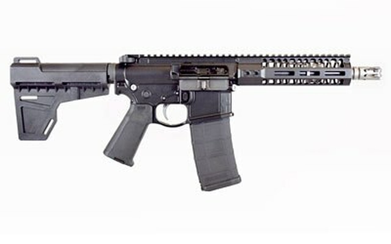 2A Armament BALIOS-LITE 223 Rem, 5.56mm, 7.5″, 7075-T6 Plate Aluminum, Black, 30Rd, 4150 Chrome Moly Vanadium, 7″ BL-RAIL, Right Hand