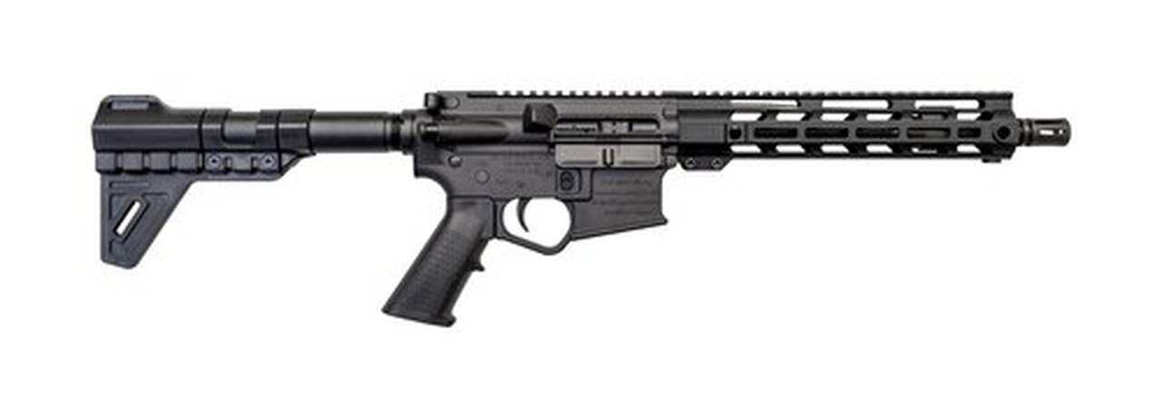 2nd Amendment 2A-15 AR-15 Pistol .300 Blackout, 10.5″ Barrel, Blade Brace, M-LOK, Black, 30rd Mag