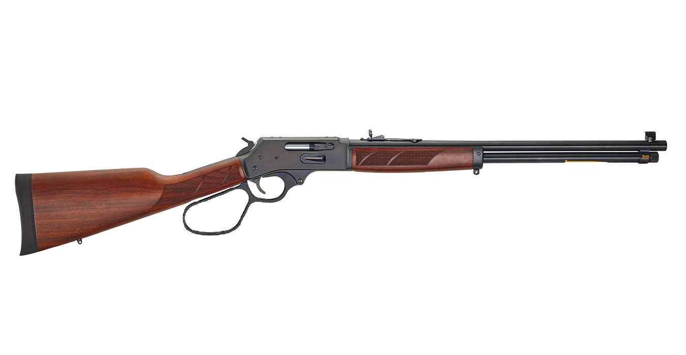30-30 Win Steel Lever-Action Side Gate Rifle with Large Loop
