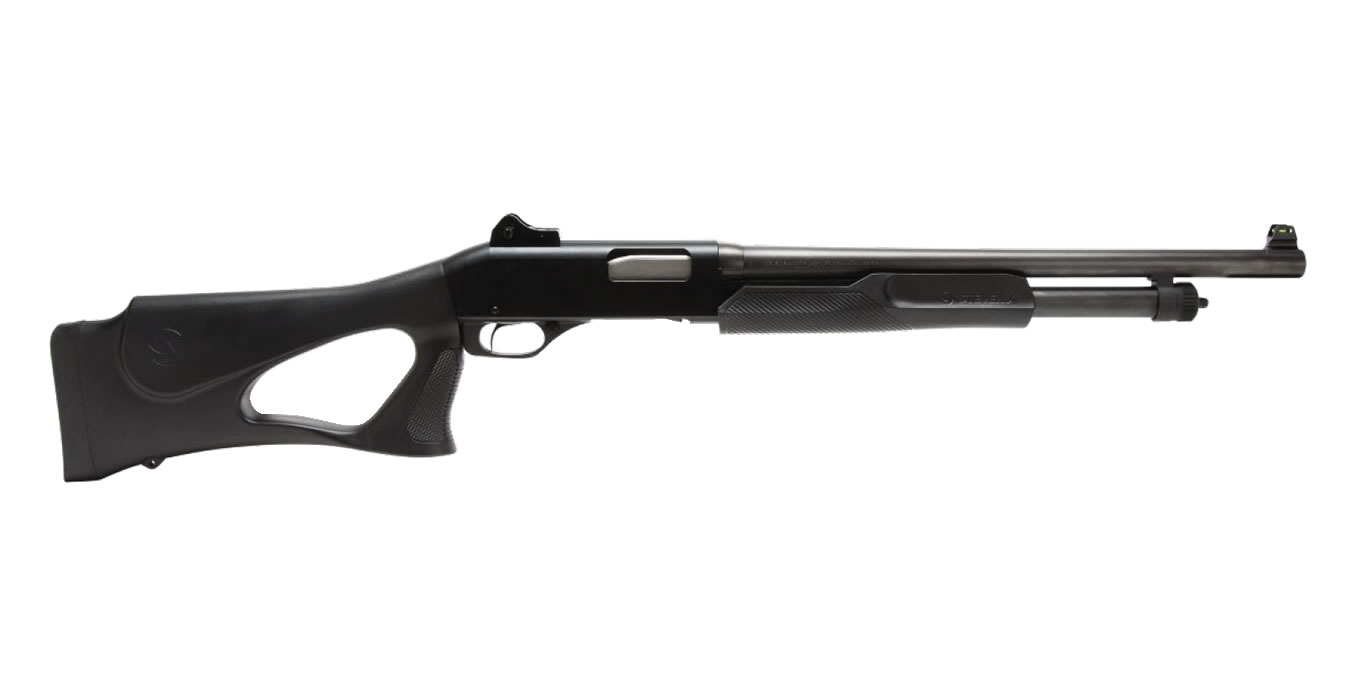 320 Security 12 Gauge Pump Shotgun with Thumbhole Stock and Ghost Ring Sight