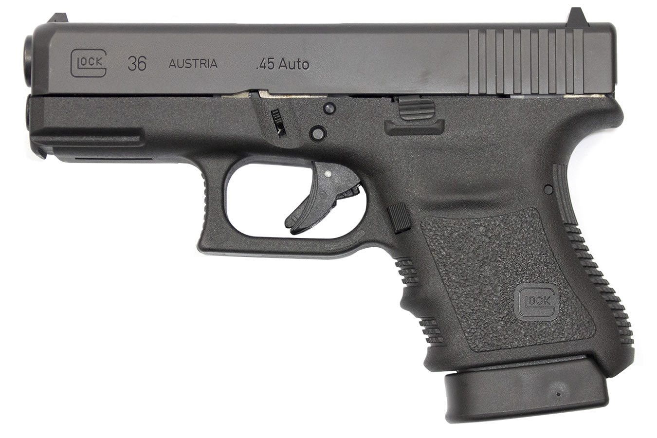 36 Gen3 45 ACP 6-Round Pistol with Finger Groove Rail
