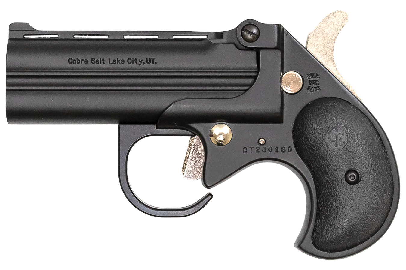 38 Special Long Bore Derringer Guardian Package with Black Cerakote Finish