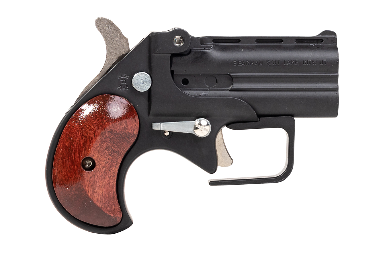 380 ACP Big Bore Derringer Guardian Package with Black Cerakote Finish and Rosew