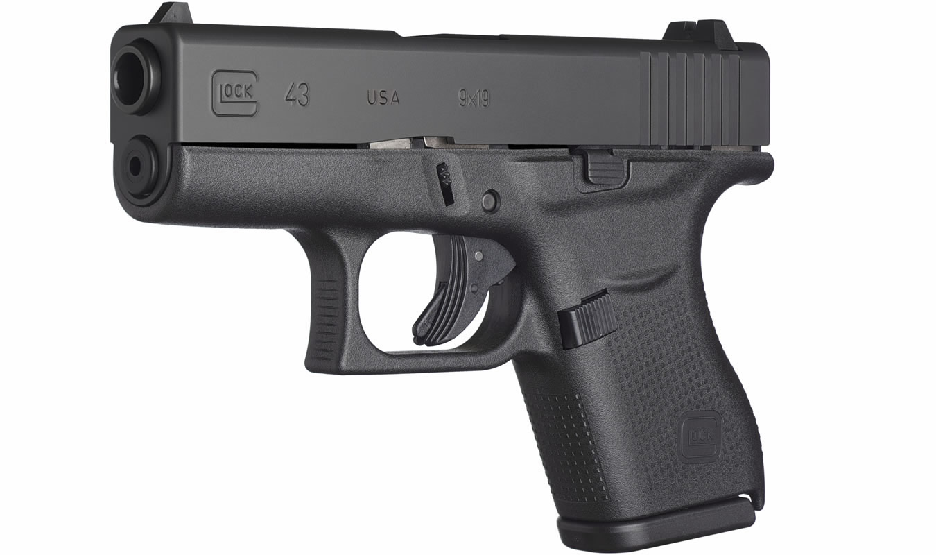 43 9mm Single Stack Pistol with Glock Night Sights (Made in USA)
