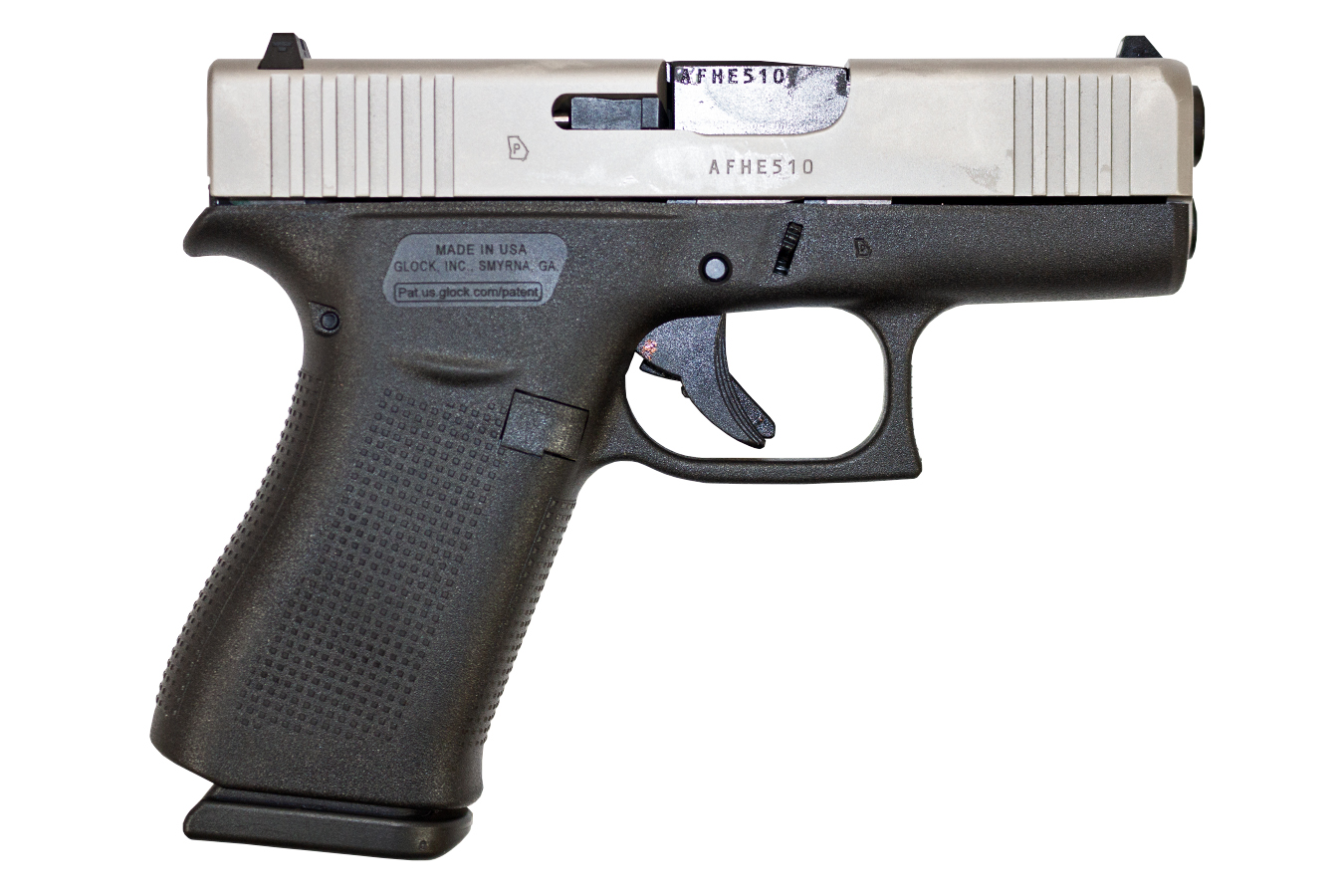 43x 9mm Pistol with Stainless PVD Slide