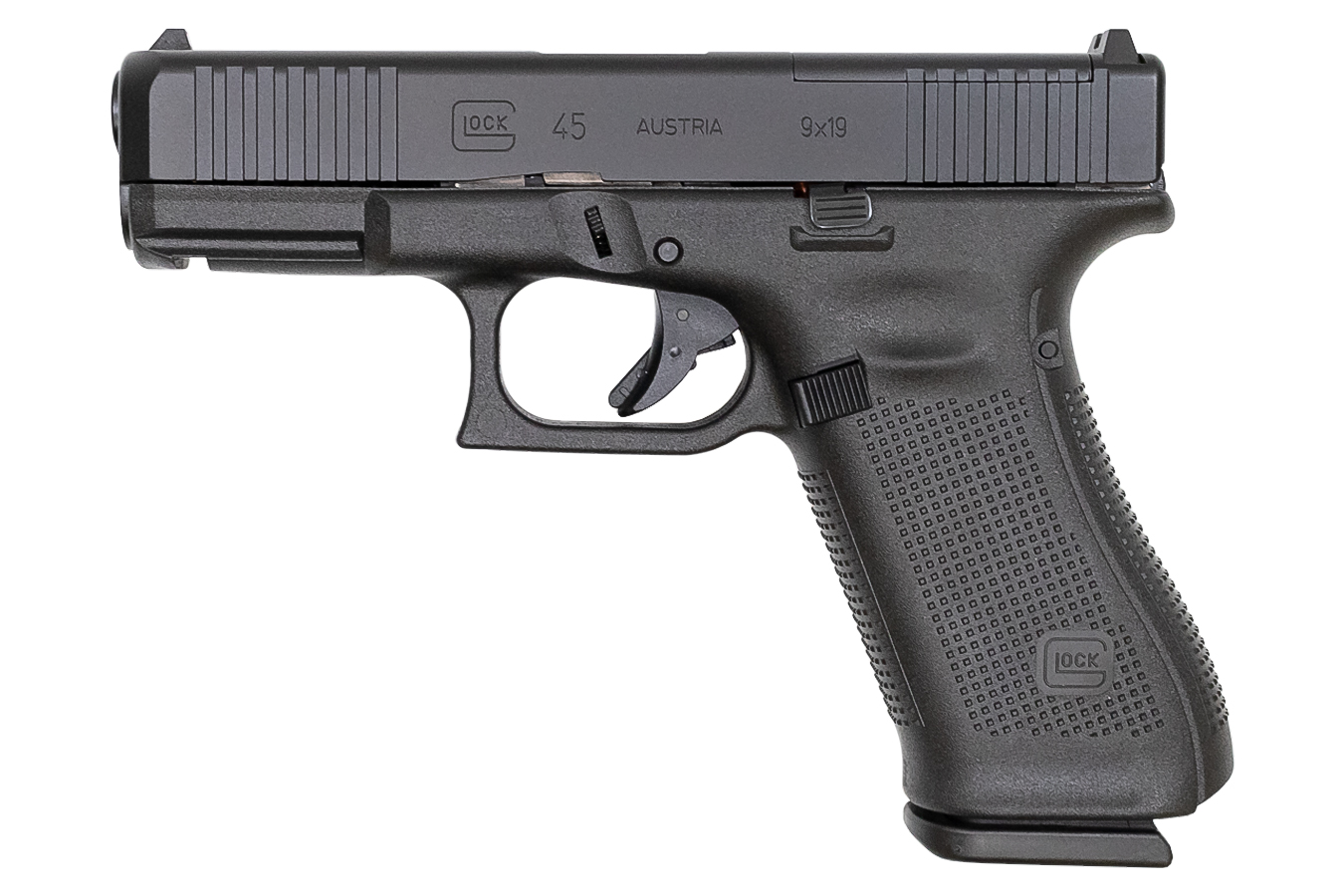 45 MOS 9mm 10 Round Optics Ready Pistol with Ameriglo Bold Night Sights