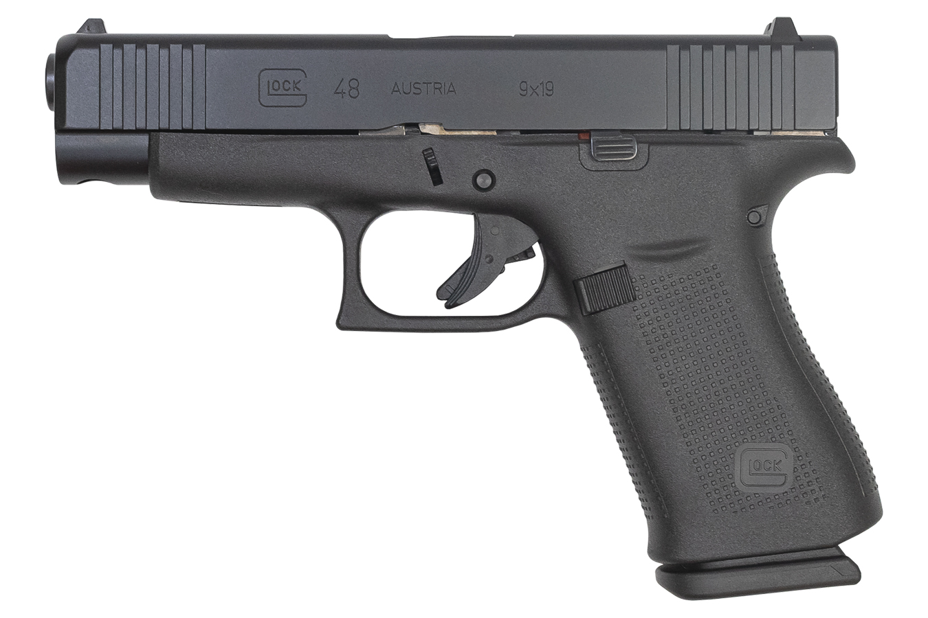 48 9mm 10-Round Pistol with Black Finish
