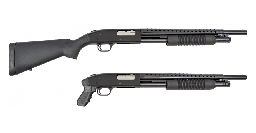 500 12 Gauge Shotgun with Heatshield Pistol Grip Kit