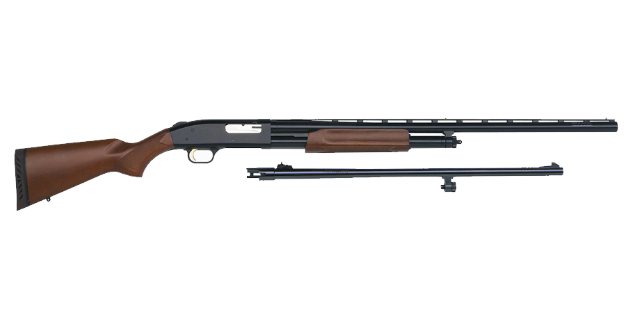 500 20 Gauge Pump-Action Shotgun Combo with Wood Stock