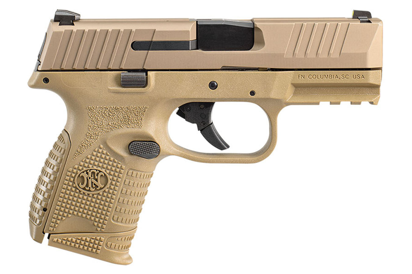 509 Compact 9mm Flat Dark Earth Pistol (10-Round Model)