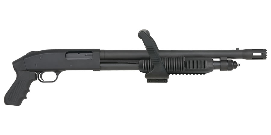 590 Special Purpose 12 Gauge Pistol Grip Pump Shotgun with Chainsaw Handle