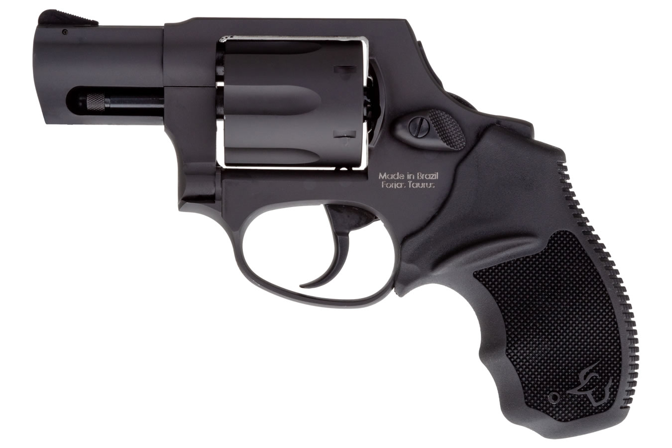 856 Ultra Lite 38 Special Black Double-Action Revolver with Concealed Hammer
