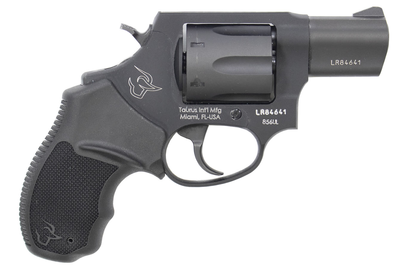 856 Ultra Lite 38 Special Matte Black Double-Action Revolver