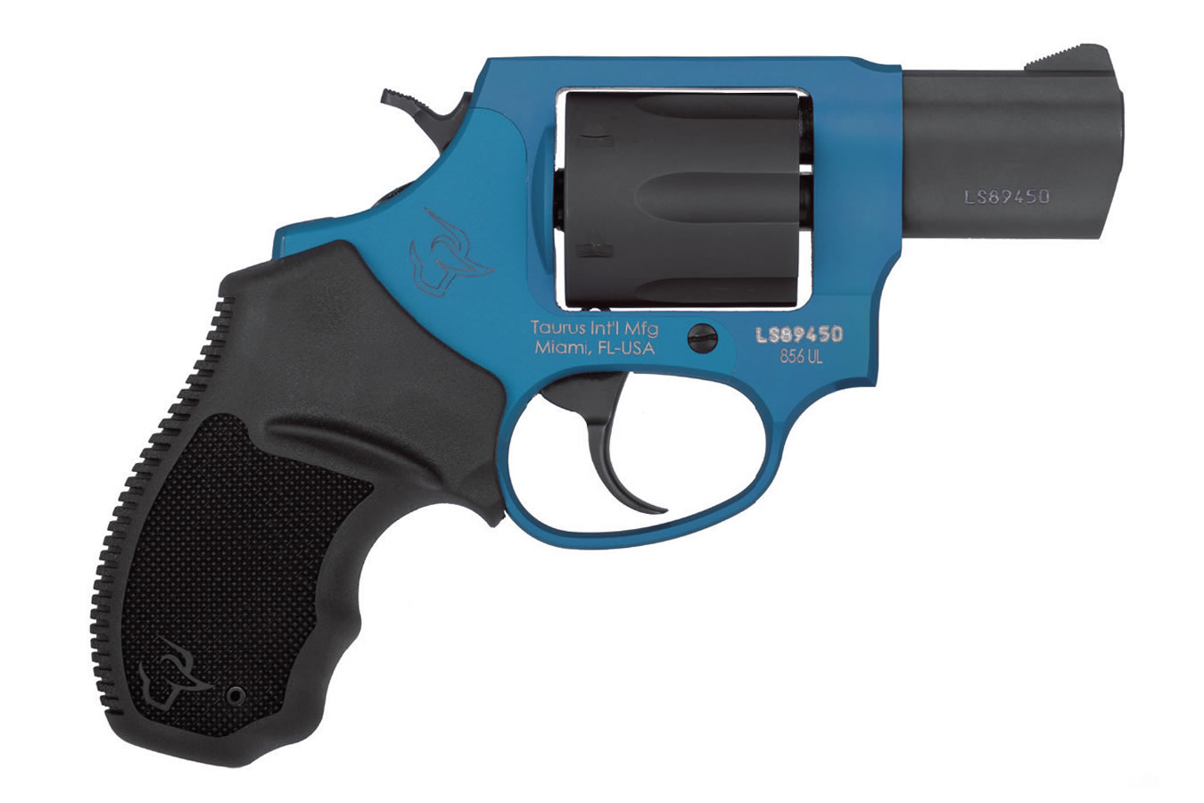 856 Ultra Lite 38 Special Revolver with Azure/Black Finish