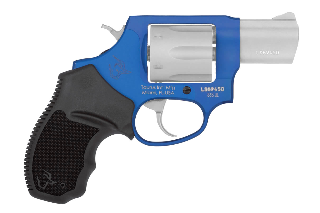 856 Ultra Lite 38 Special Revolver with Cobalt Blue/Stainless Finish