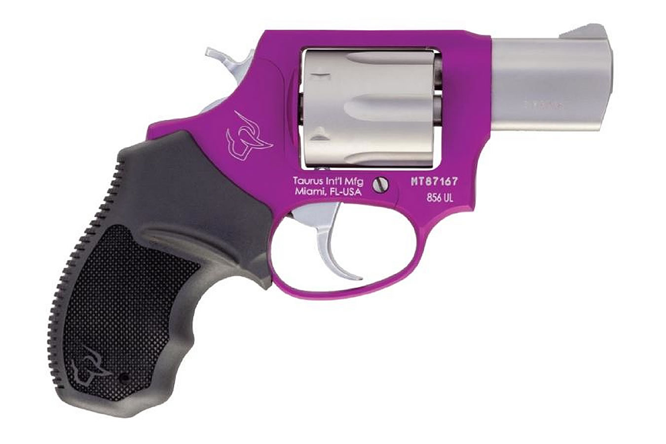 856 Ultra Lite 38 Special Revolver with Violet/Stainless Finish