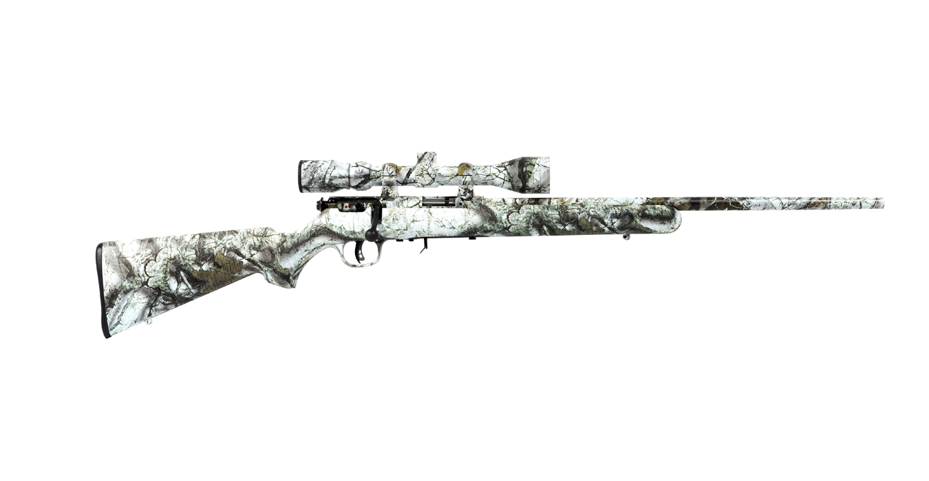 93R17 XP 17 HMR Snow Camo Bolt Action Rifle with 3-9x40mm Scope (Demo Model)