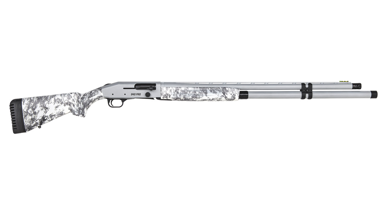 940 Pro Snow Goose 12 Gauge Semi Auto Shotgun with Battleship Gray Cerakote Finish and Extended Tube