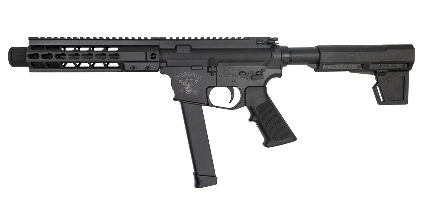 9mm Graphite Black Cerakote Battle Pistol with KeyMod Rail and Billet Lower Receiver