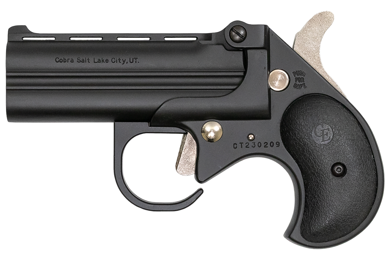 9mm Long Bore Derringer Guardian Package with Black Cerakote Finish
