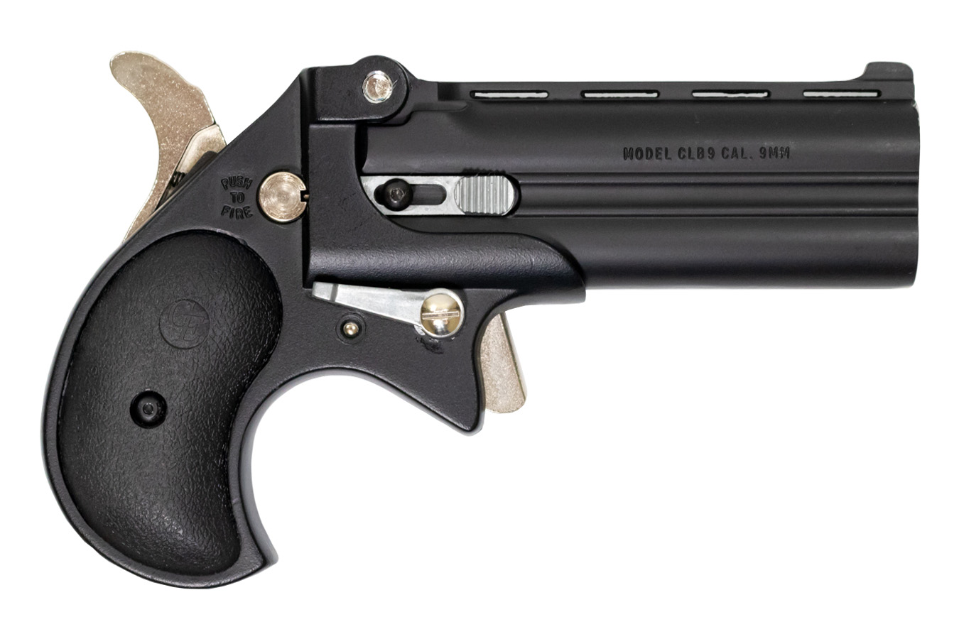 9mm Long Bore Derringer with Black Cerakote Finish