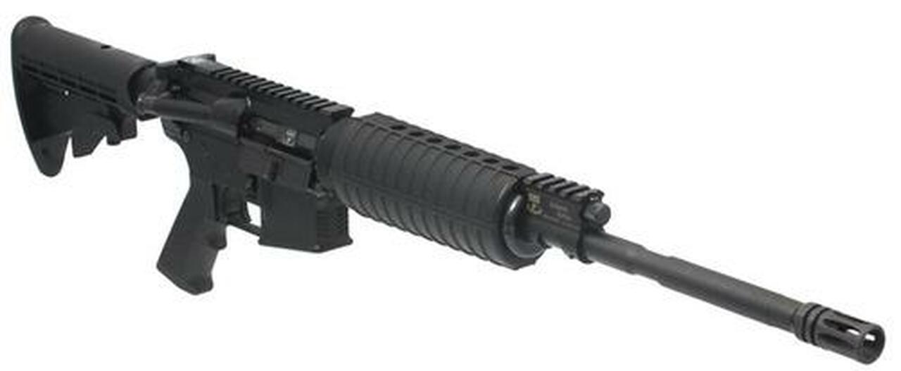 Adams Arms Carbine Base Rifle 16″ SA 223 Rem, 6 Pos Stock Black, 30 rd