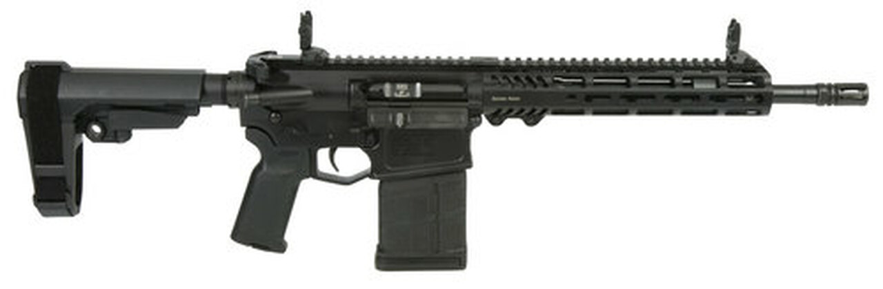 Adams Arms P2, .308 Win, 12.5″ Barrel, M-LOK, SBA3 Pistol Brace, Black