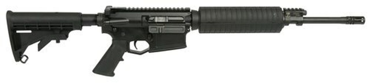 Adams Arms PZ 5.56 x 45 mm, 16″Barrel 6-Position Collapsible Stock, QPQ Melonite/Black Nitride