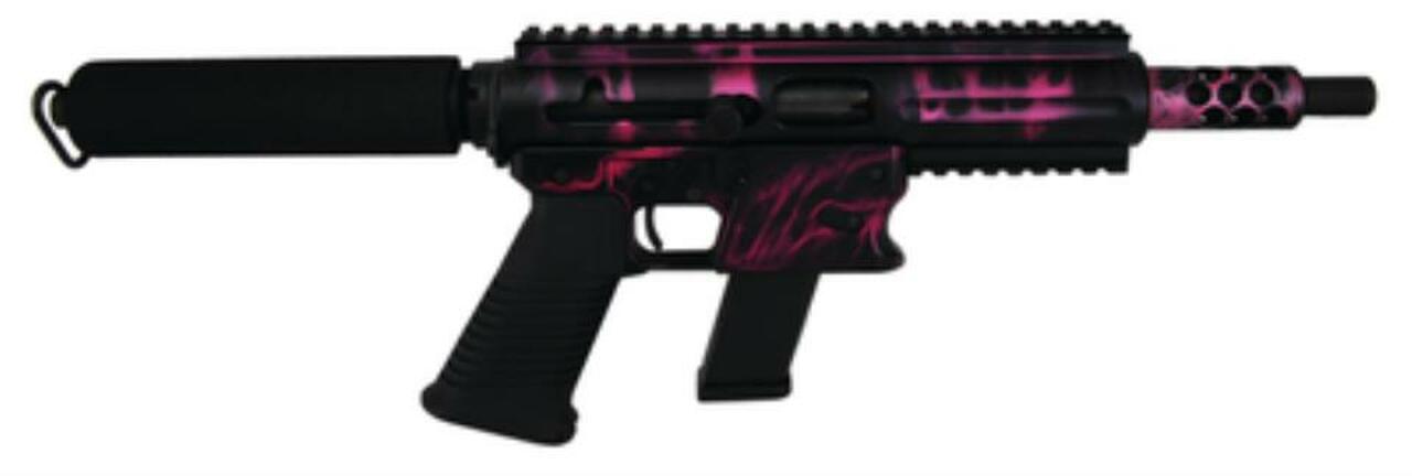 Aero Survival Pistol 9mm 6.5″ Barrel Pink Attitude 15rd
