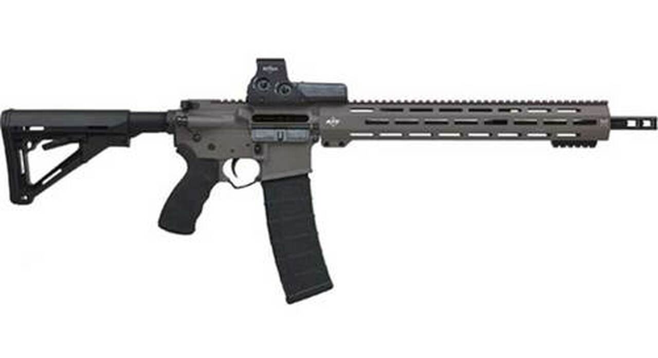 Alex Pro AR-15 Carbine 223 Wylde 16″ Barrel, 512 EoTech Tungsten Cerakote Finish, 30 Rd Mag
