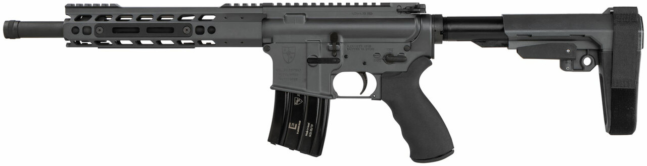 Alexander Arms Highlander .50 Beowulf, 12″ Barrel, SBA3, Sniper Gray, 7rd