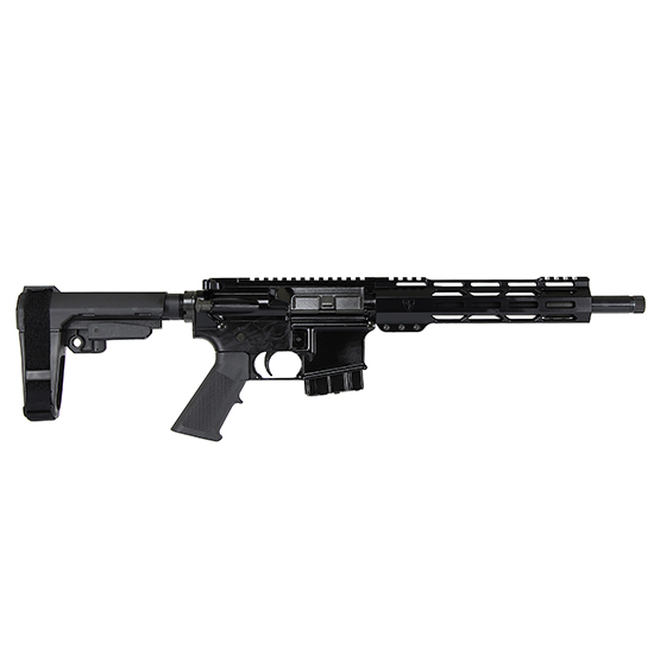 Alexander Arms Highlander 6.5 Grendel, 11″ Barrel, SBA3, Black, 10rd Steel AA Mag
