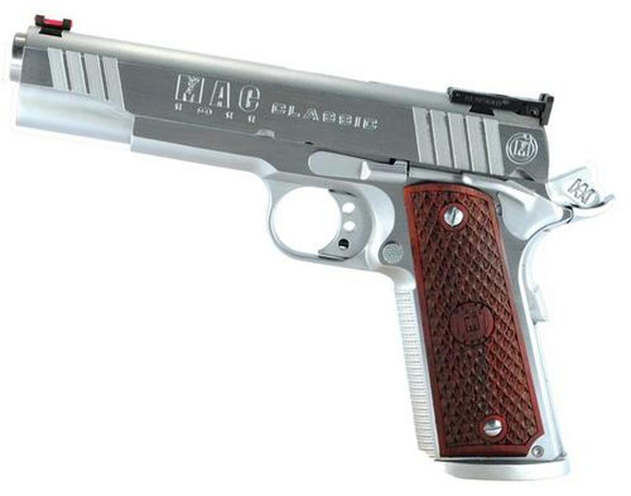 American Classic, Custom, 1911, Full Size, 45ACP, 5″ Barrel, Hard Chrome Finish, 1 Magazine, 8Rd
