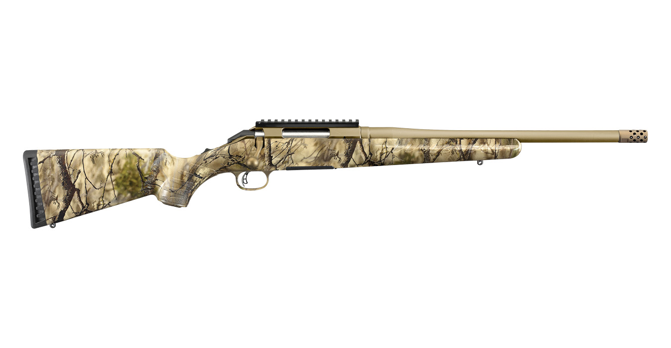 American Rifle 243 Win with Go Wild Camo I-M Brush Stock