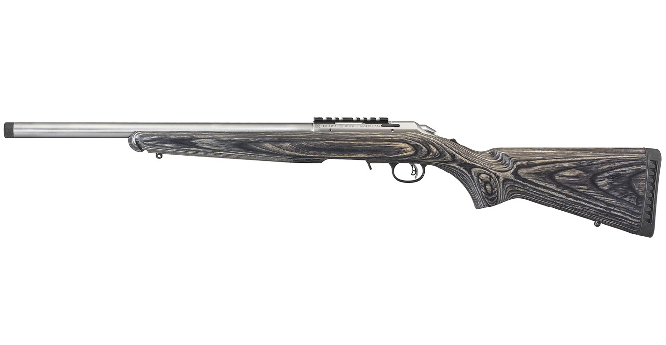 American Rimfire Target 22 WMR Bolt-Action Rifle with Black Laminate Stock