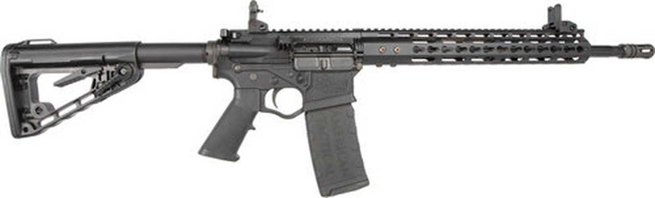 American Tactical AR-15 Milsport RIA 5.56mm, 16″ Barrel, 12″ Keymod, M4 Stock, Iron Flip UP Sights, 30rd