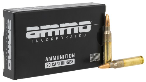 Ammo Inc Signature Hunting 223 Remington, 62gr, Jacketed Hollow Point, 20Bx/10Cs